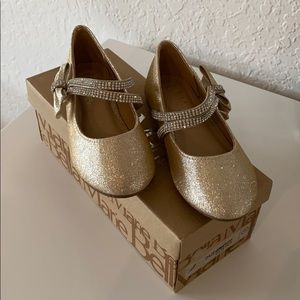 Bella Marie Dress Shoes Mary Jane 11 Glitter